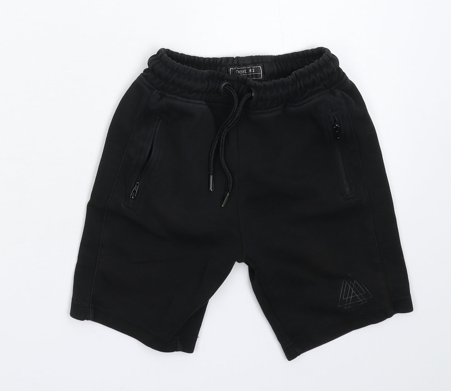 NEXT Boys Black   Bermuda Shorts Size 7 Years
