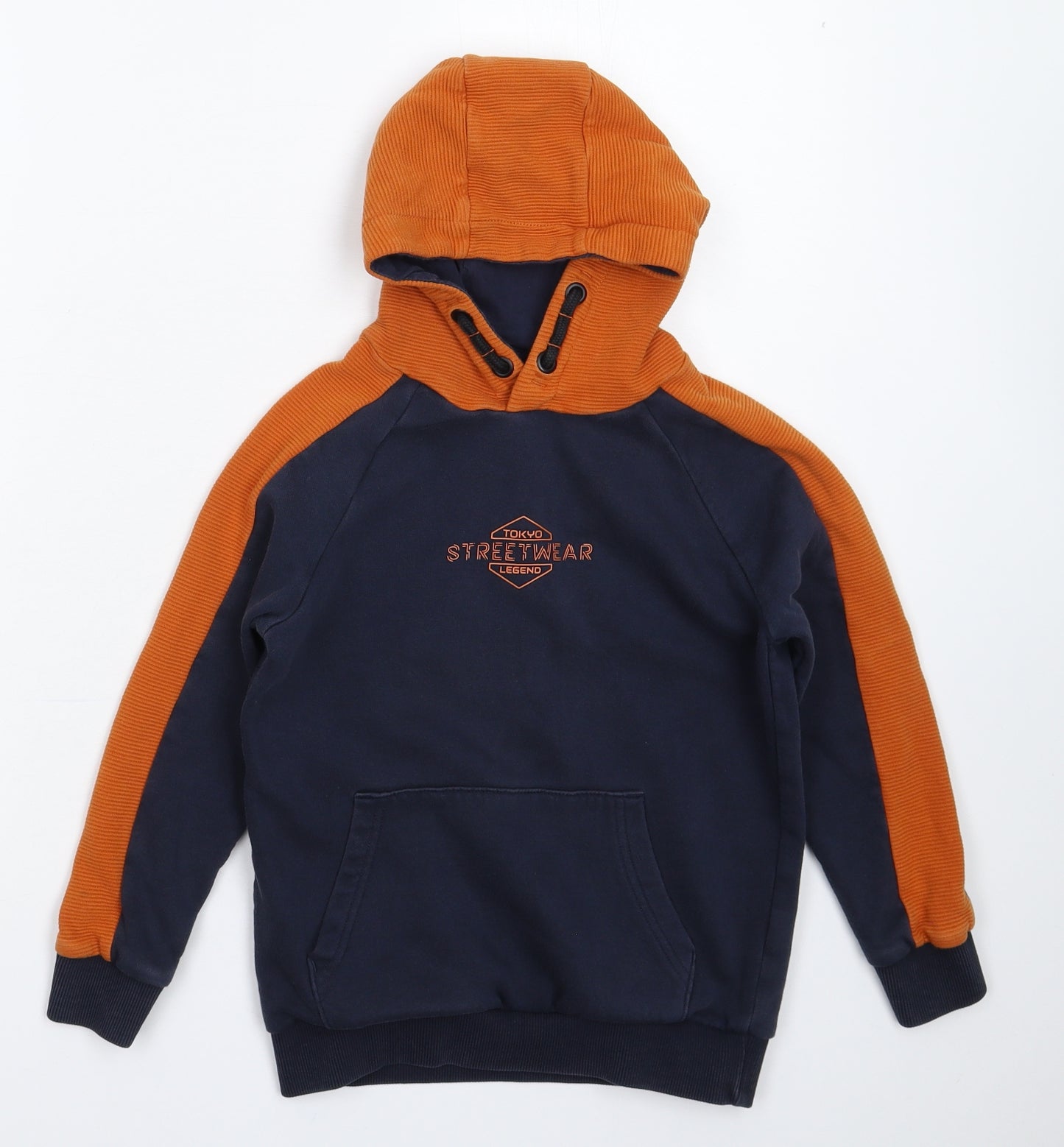 F&F Boys Grey   Pullover Hoodie Size 8-9 Years