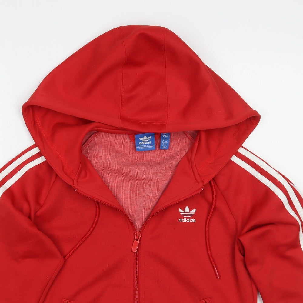adidas Womens Red   Jacket  Size 8