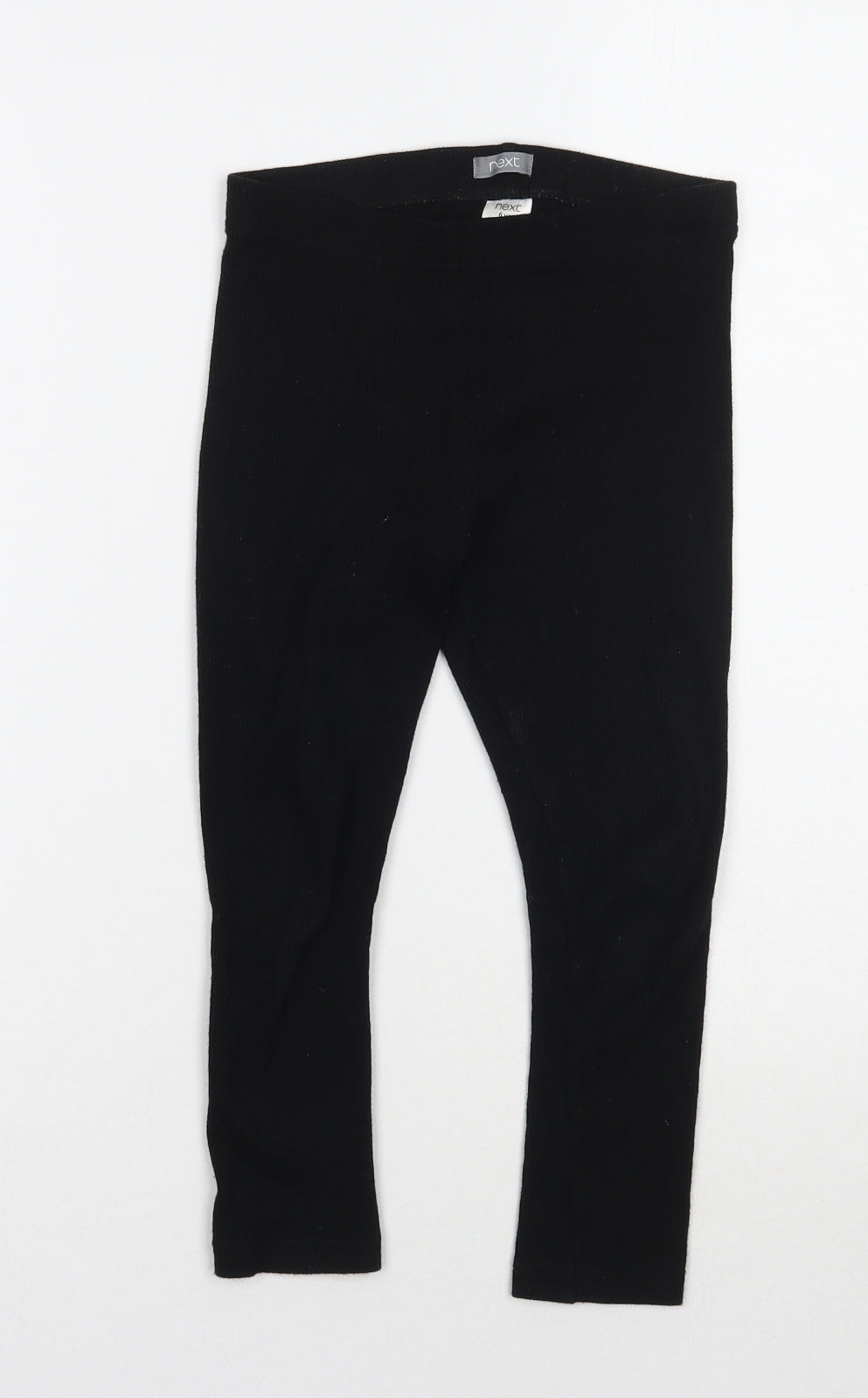 NEXT Girls Black   Jegging Trousers Size 6 Years