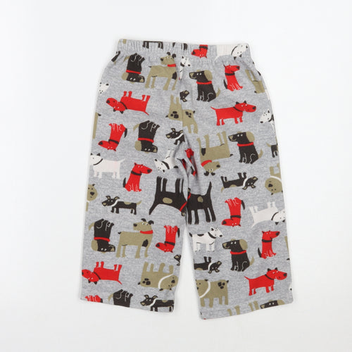 Carters Boys Grey Animal Print   Pyjama Pants Size 2 Years