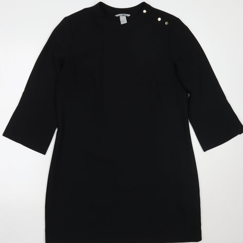 H&M Womens Black   A-Line  Size 10