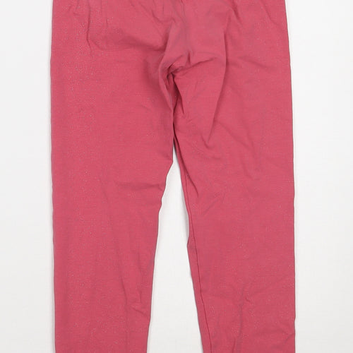 Nutmeg Girls Pink   Jegging Trousers Size 9-10 Years