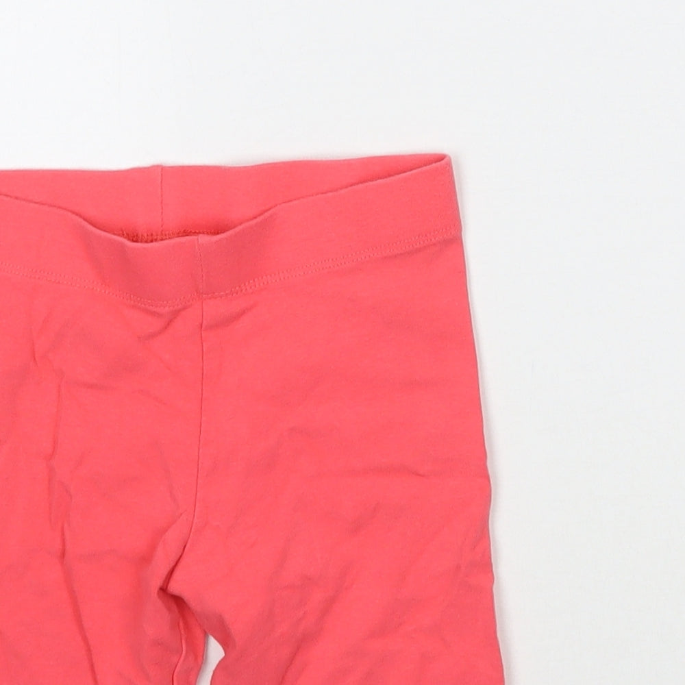 Nutmeg Girls Red   Sweat Shorts Size 7-8 Years