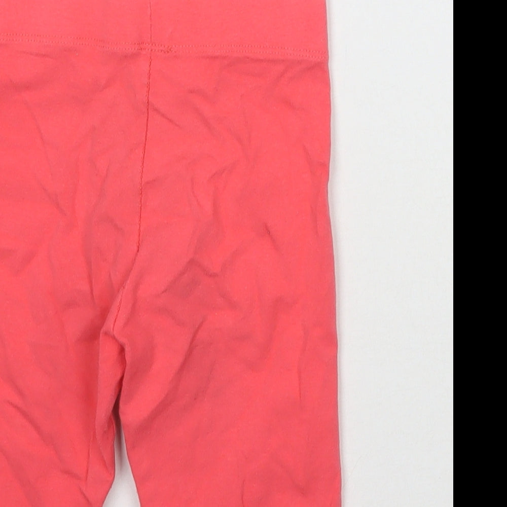 Nutmeg Girls Red   Sweat Shorts Size 7-8 Years