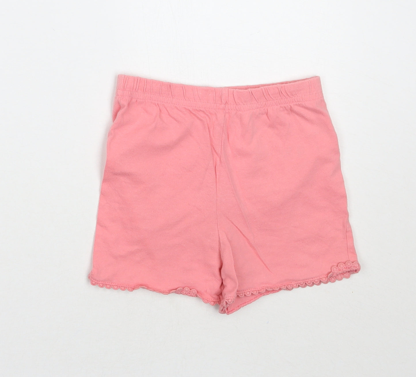 Matalan Girls Pink   Sweat Shorts Size 4-5 Years