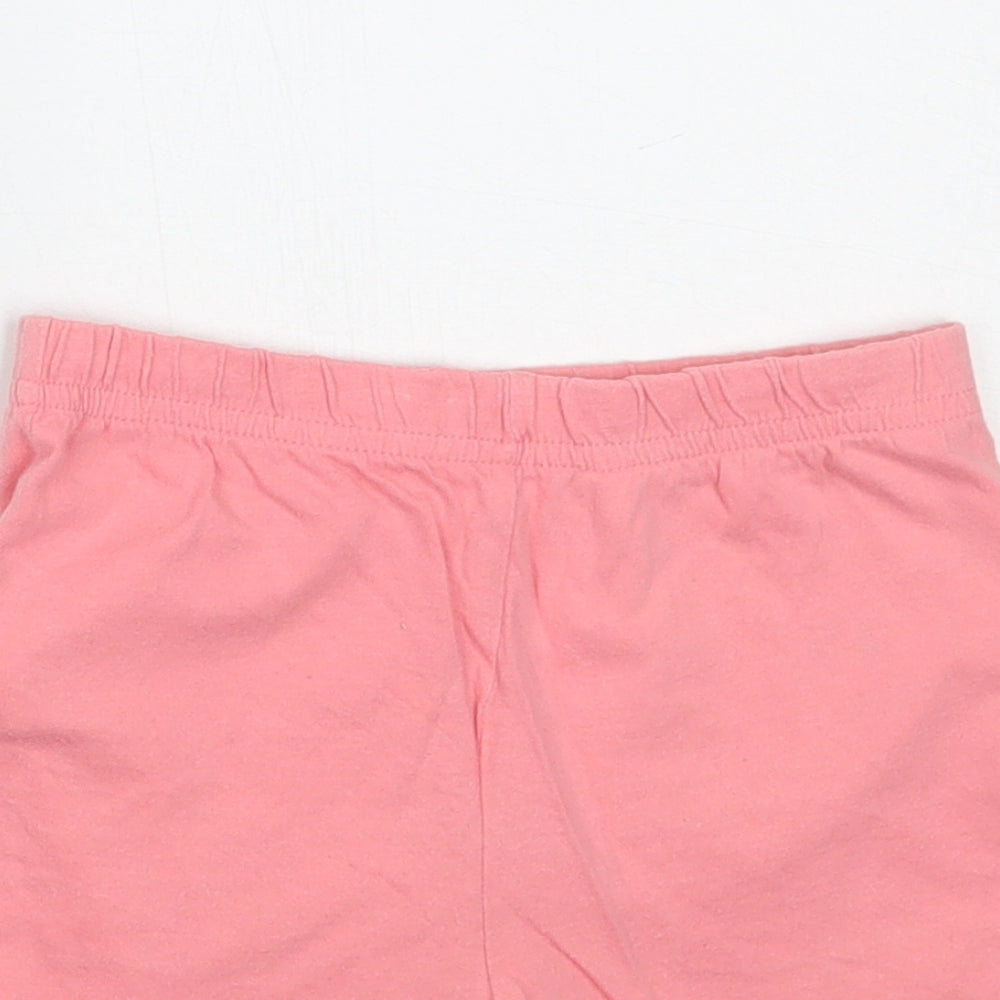 Matalan Girls Pink   Sweat Shorts Size 4-5 Years