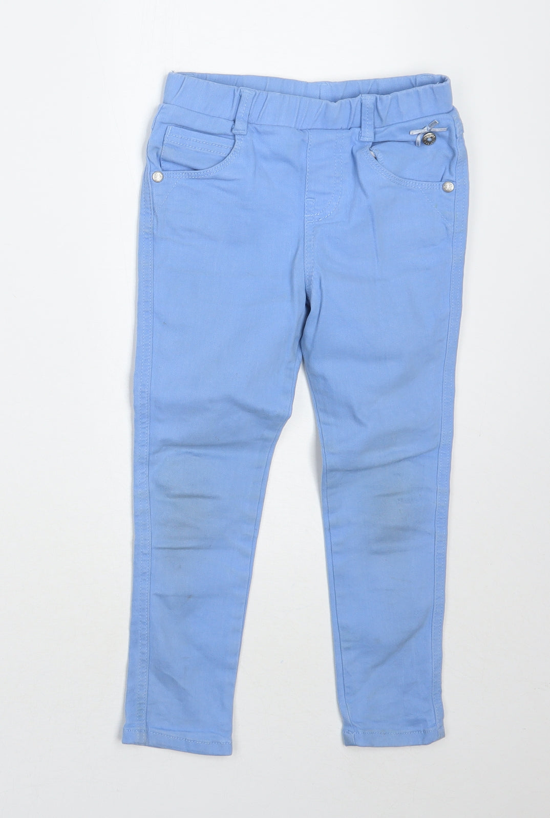 Jasper Conran Girls Blue   Skinny Jeans Size 4-5 Years