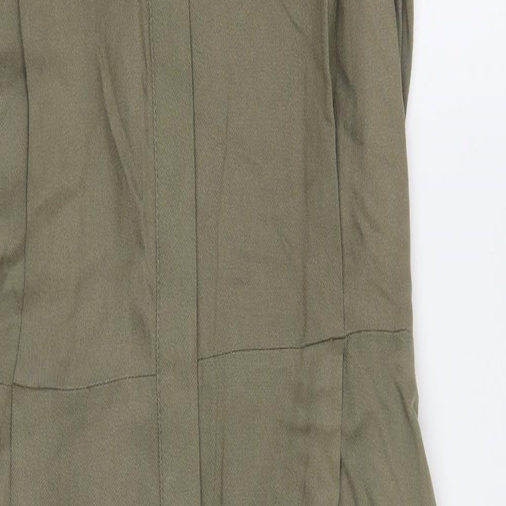 Warehouse Womens Green   A-Line  Size 14