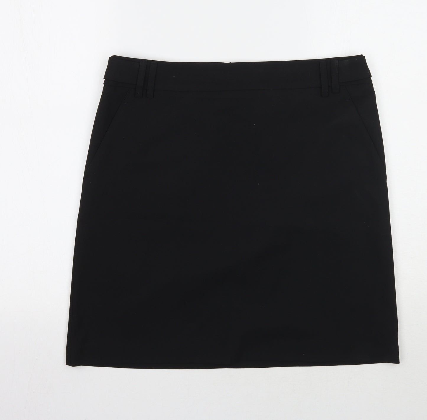 NEXT Womens Black   A-Line Skirt Size 12
