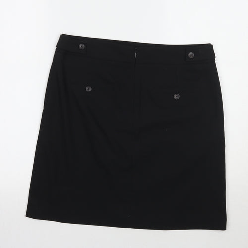 NEXT Womens Black   A-Line Skirt Size 12