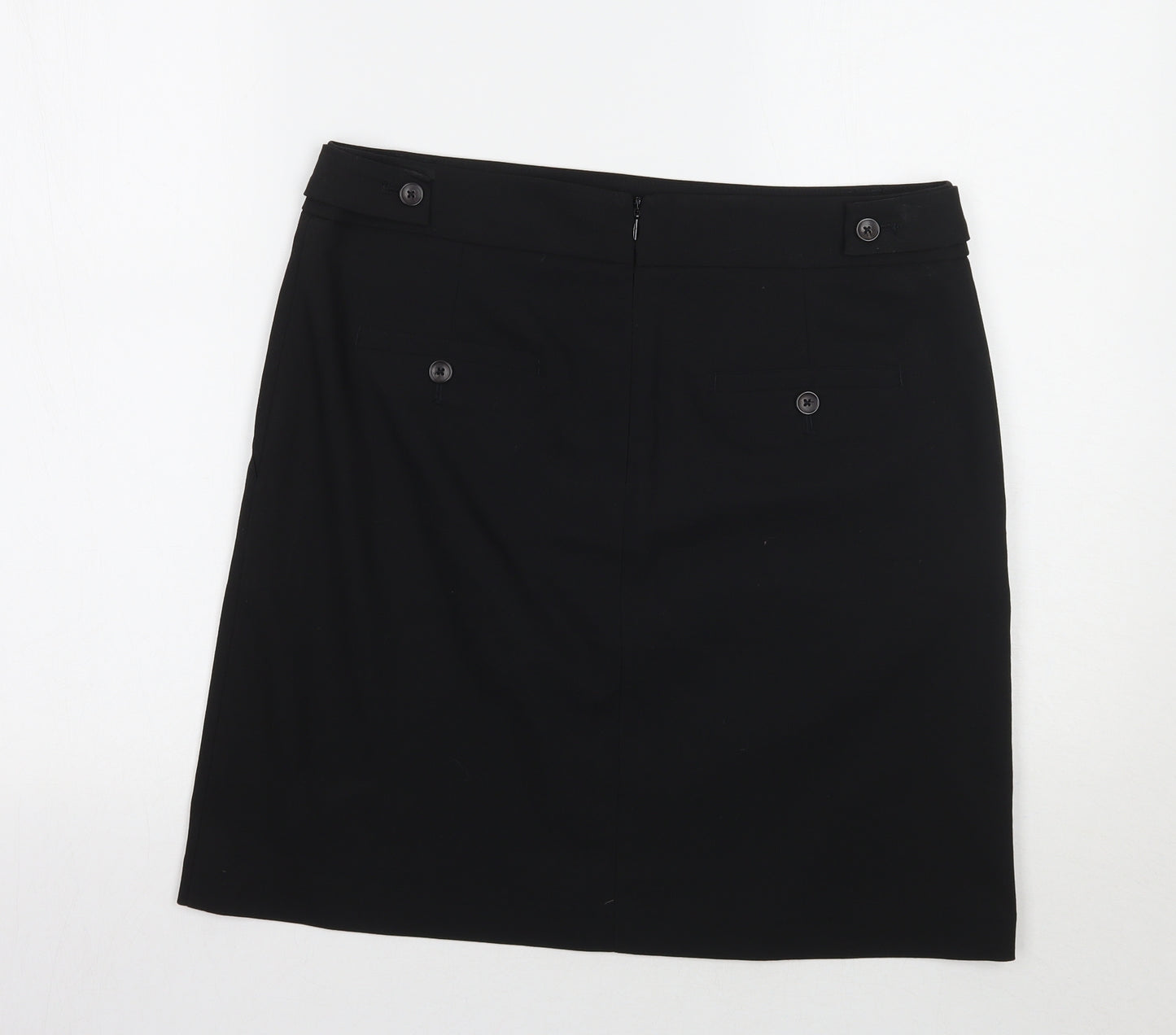 NEXT Womens Black   A-Line Skirt Size 12
