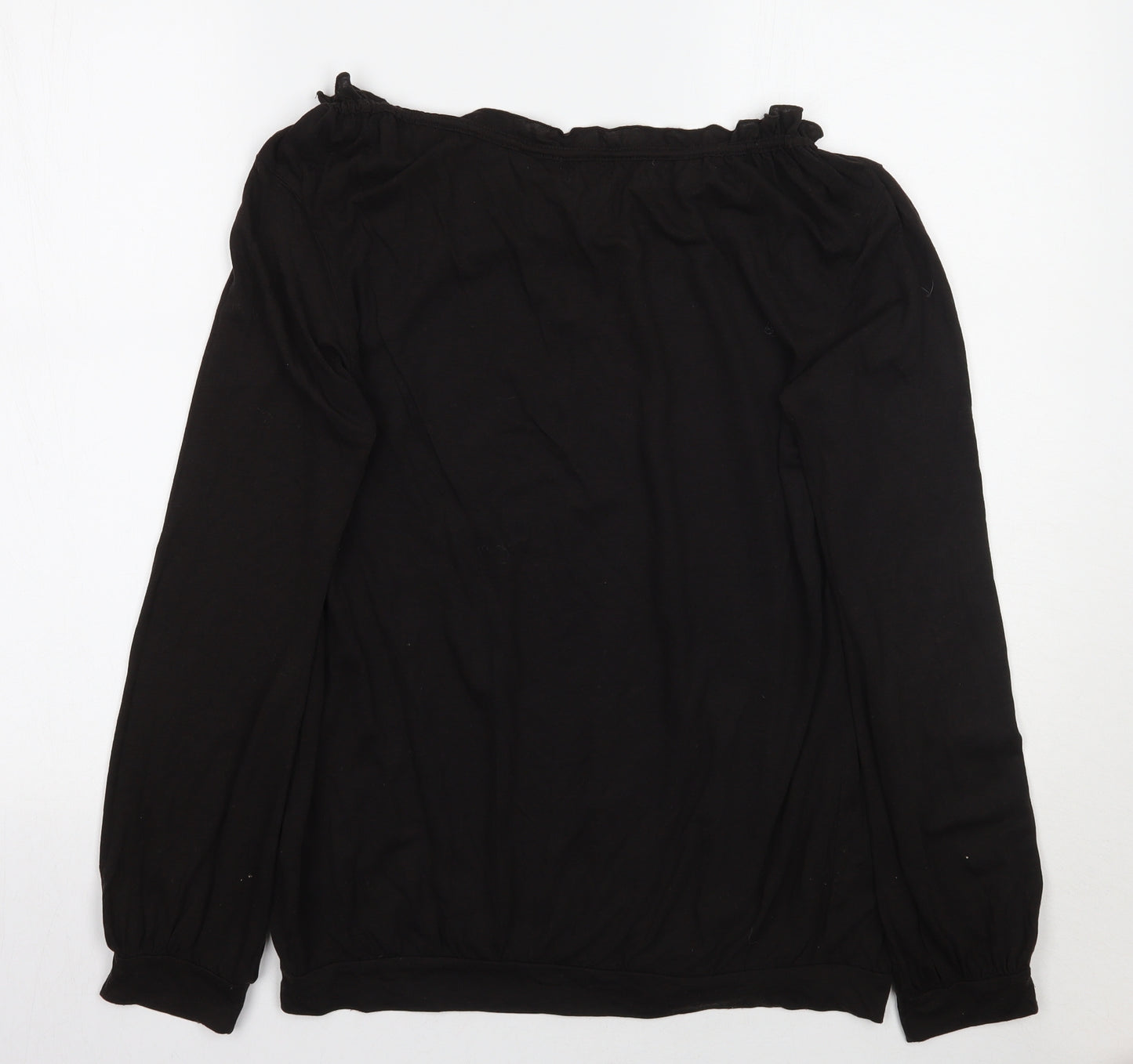 Ted Baker Womens Black   Basic Blouse Size M