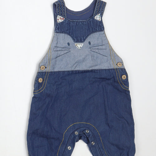 NEXT Girls Blue   Romper One-Piece Size 3-6 Months