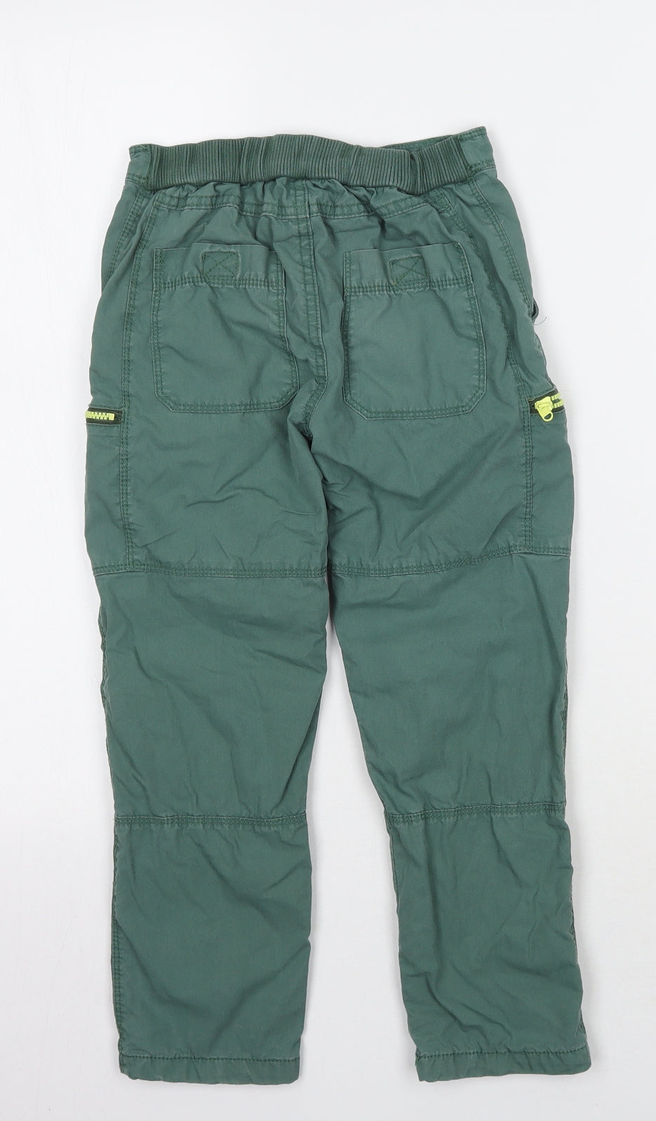 Mini Boden Boys Green   Cargo Trousers Size 6 Years