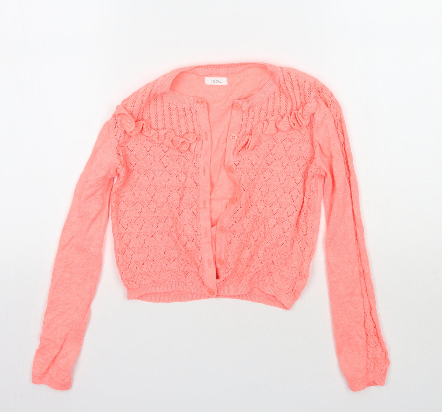 NEXT Girls Pink   Pullover Jumper Size 9 Years