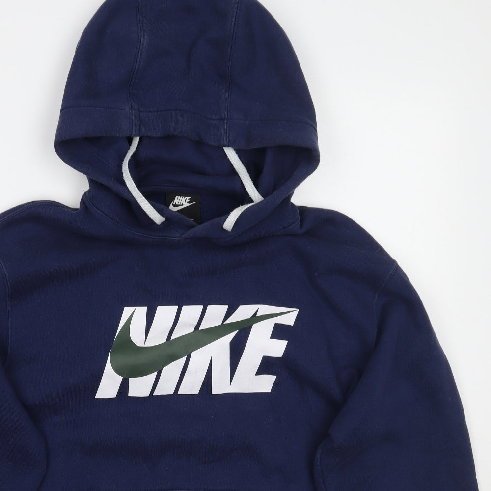 Nike Mens Purple   Pullover Hoodie Size M