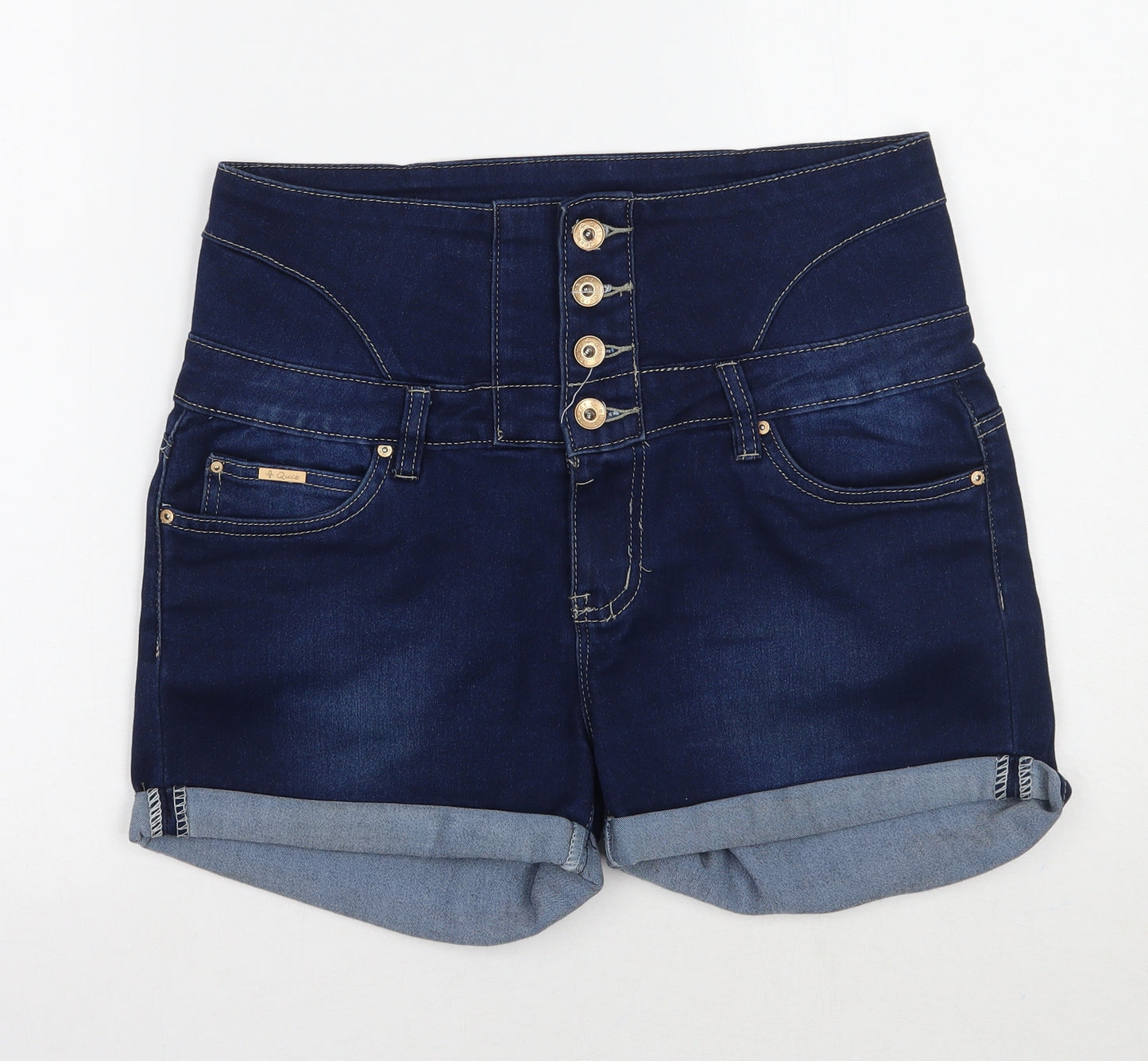 Quiz Womens Blue   Sailor Shorts Size 14