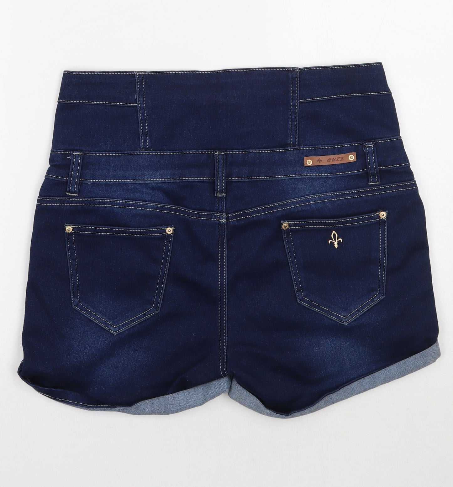 Quiz Womens Blue   Sailor Shorts Size 14