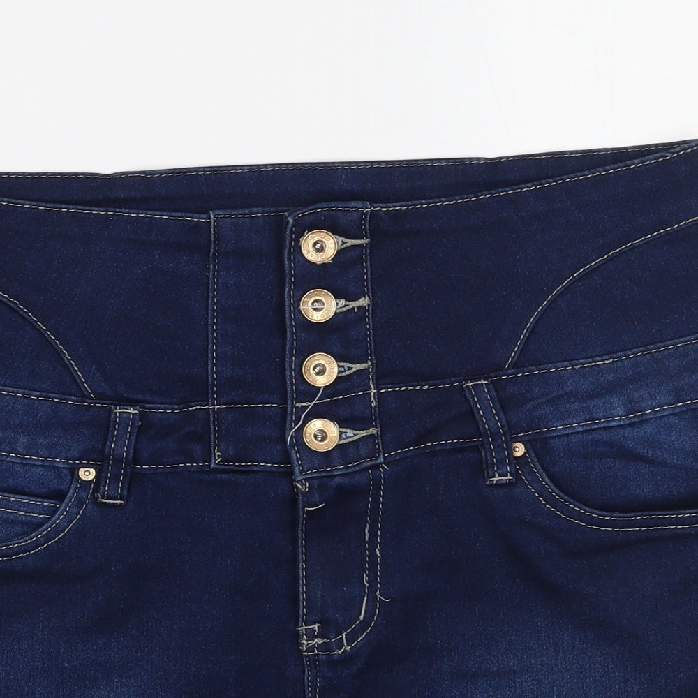 Quiz Womens Blue   Sailor Shorts Size 14