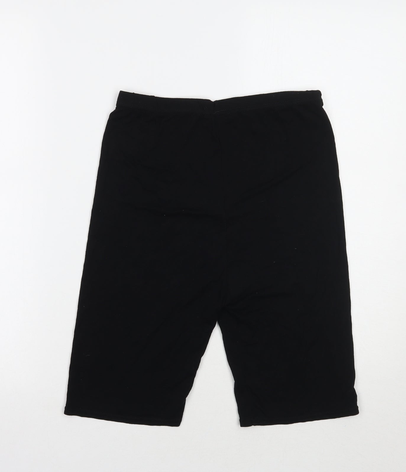 PRETTYLITTLETHING Womens Black   Sweat Shorts Size 12