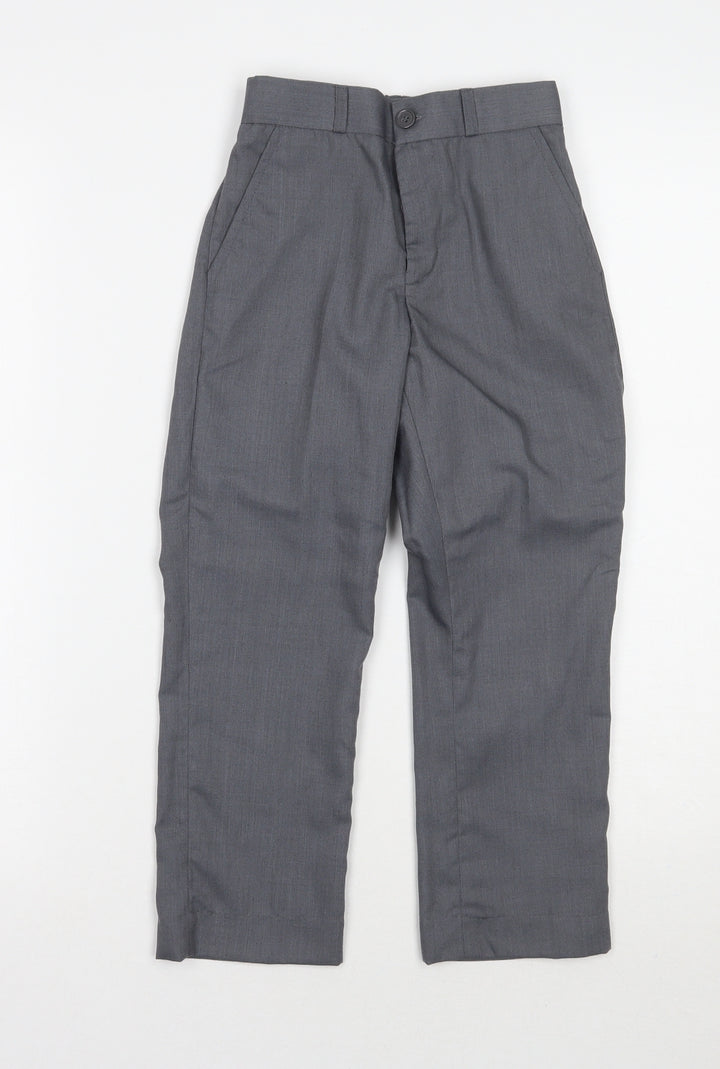Romario Boys Grey Capri Trousers Size 6 Years