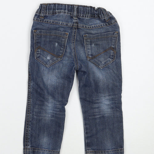 Marks and Spencer Boys Blue   Straight Jeans Size 2 Years