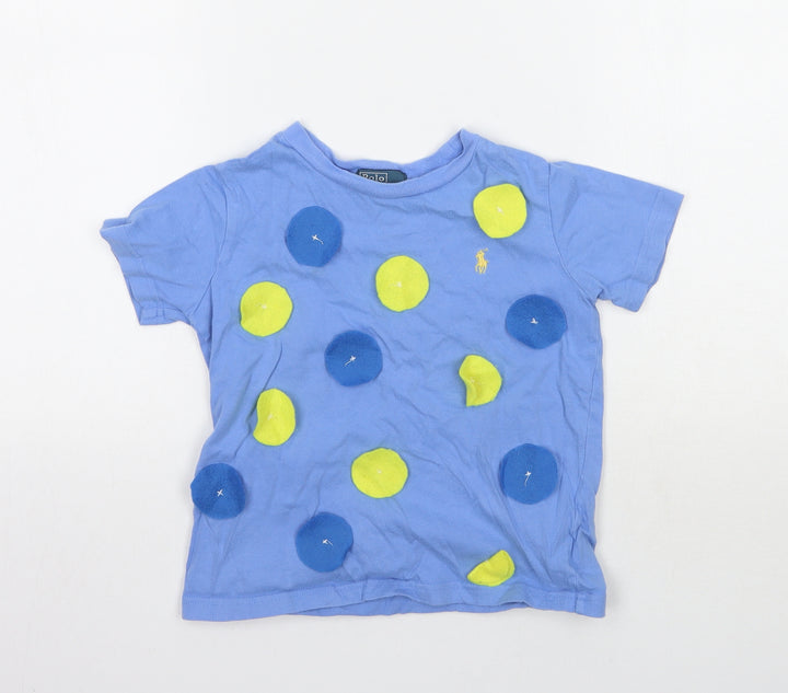 Polo Ralph Lauren Boys Blue   Basic T-Shirt Size 4 Years