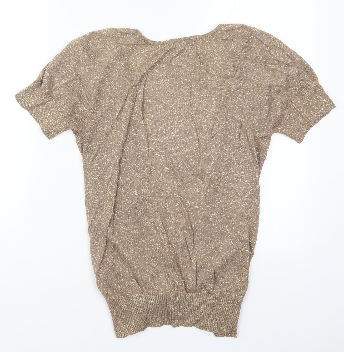 Atmosphere Womens Brown  Knit Cardigan Jumper Size 10
