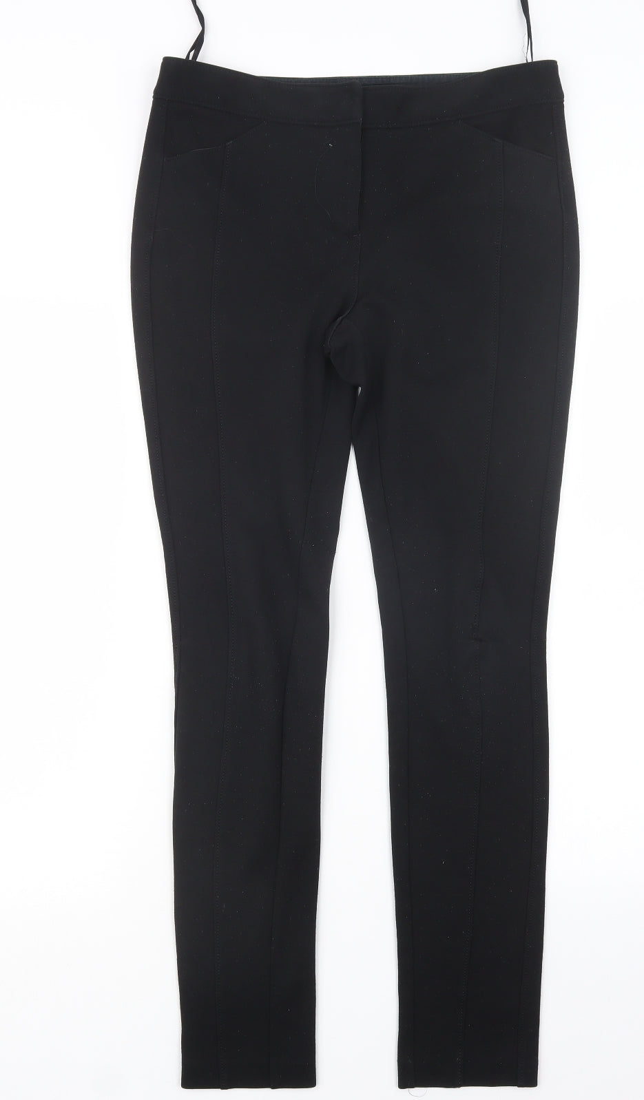 NEXT Womens Black   Trousers  Size 10 L28 in