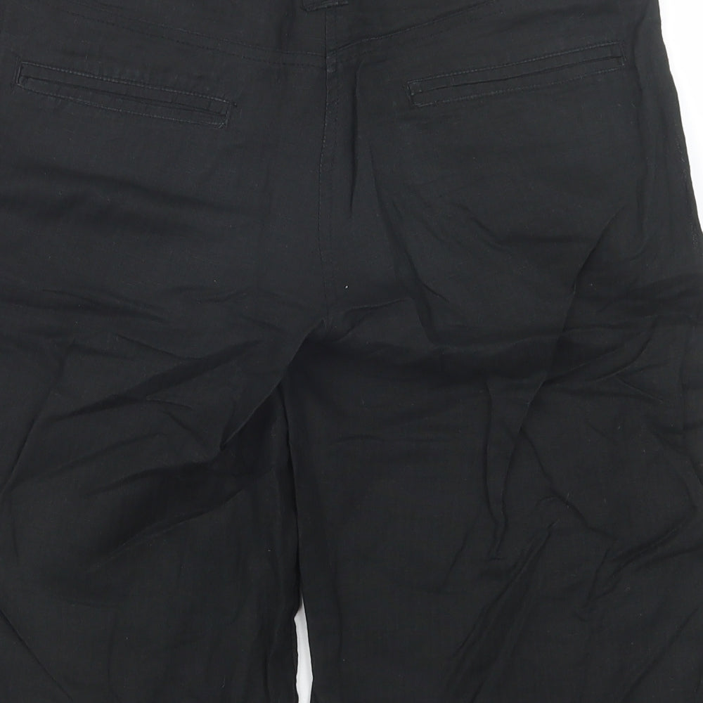 H&M# Womens Black   Bermuda Shorts Size 8