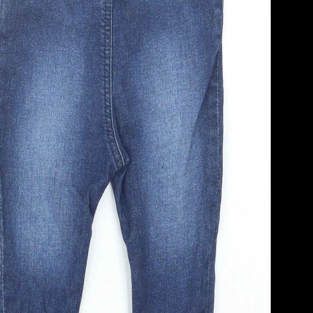 Matalan Boys Blue  Denim Capri Jeans Size 9-12 Months