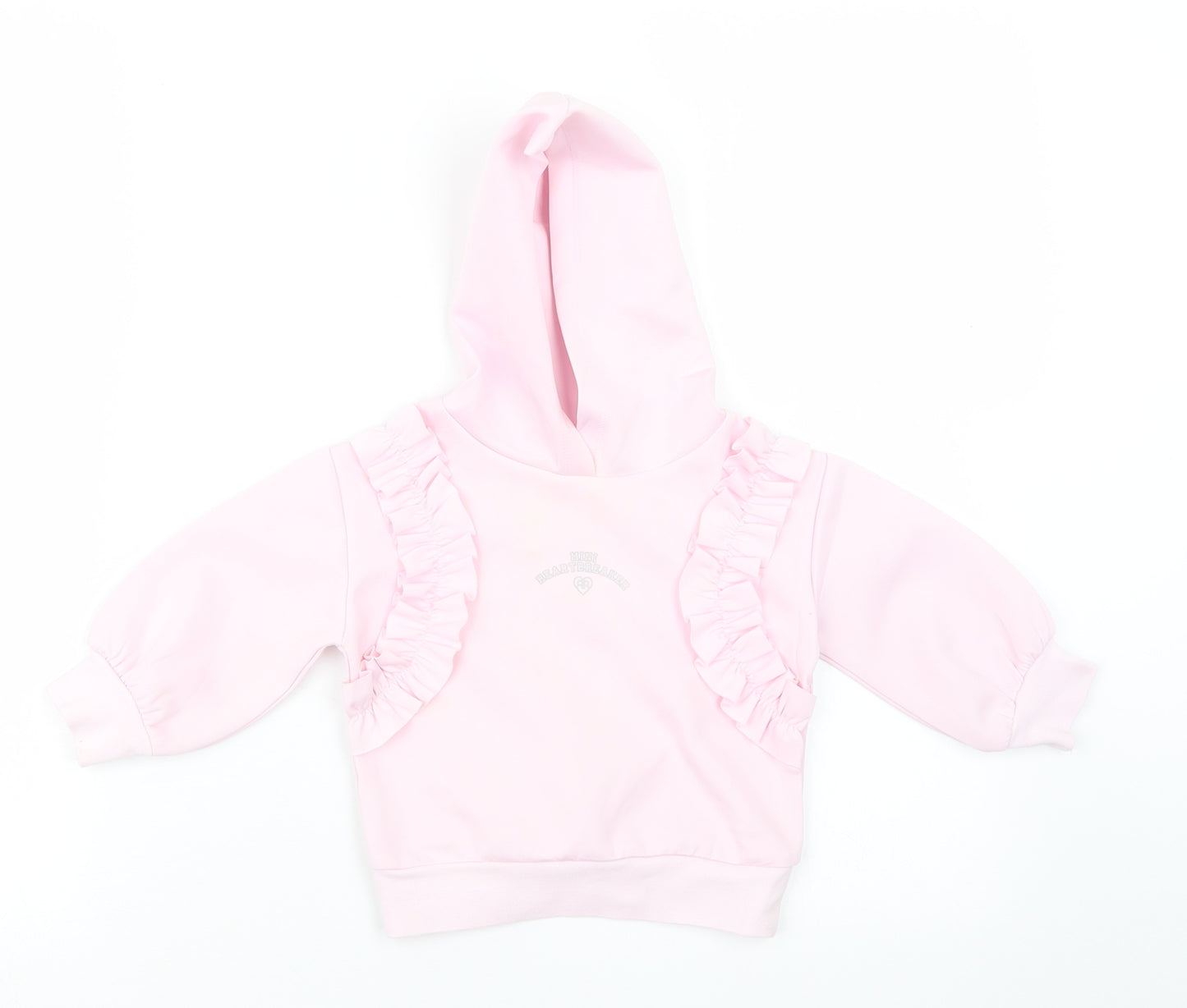 River Island Girls Pink   Jacket  Size 9-12 Months  - Hoodie