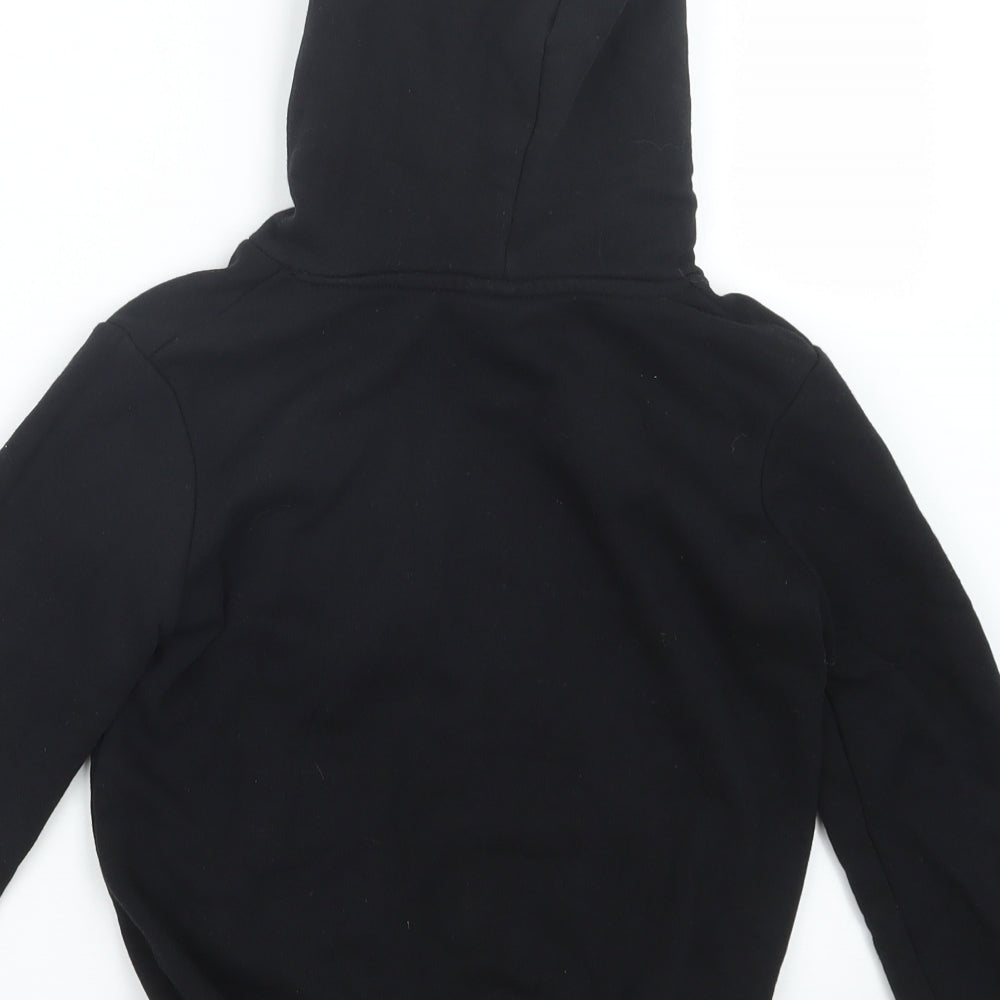 Hype Boys Black   Pullover Hoodie Size 7-8 Years