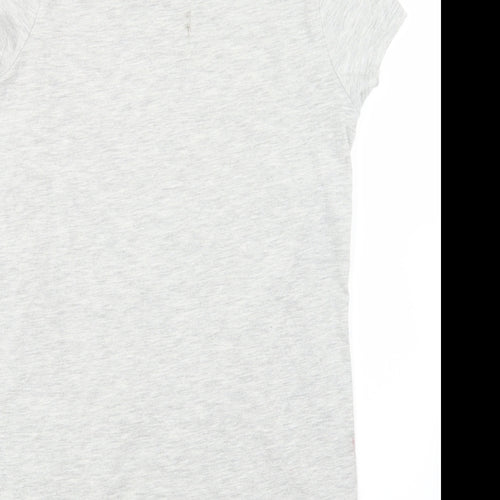 George Girls Grey   Basic T-Shirt Size 11-12 Years  - Wonder Woman