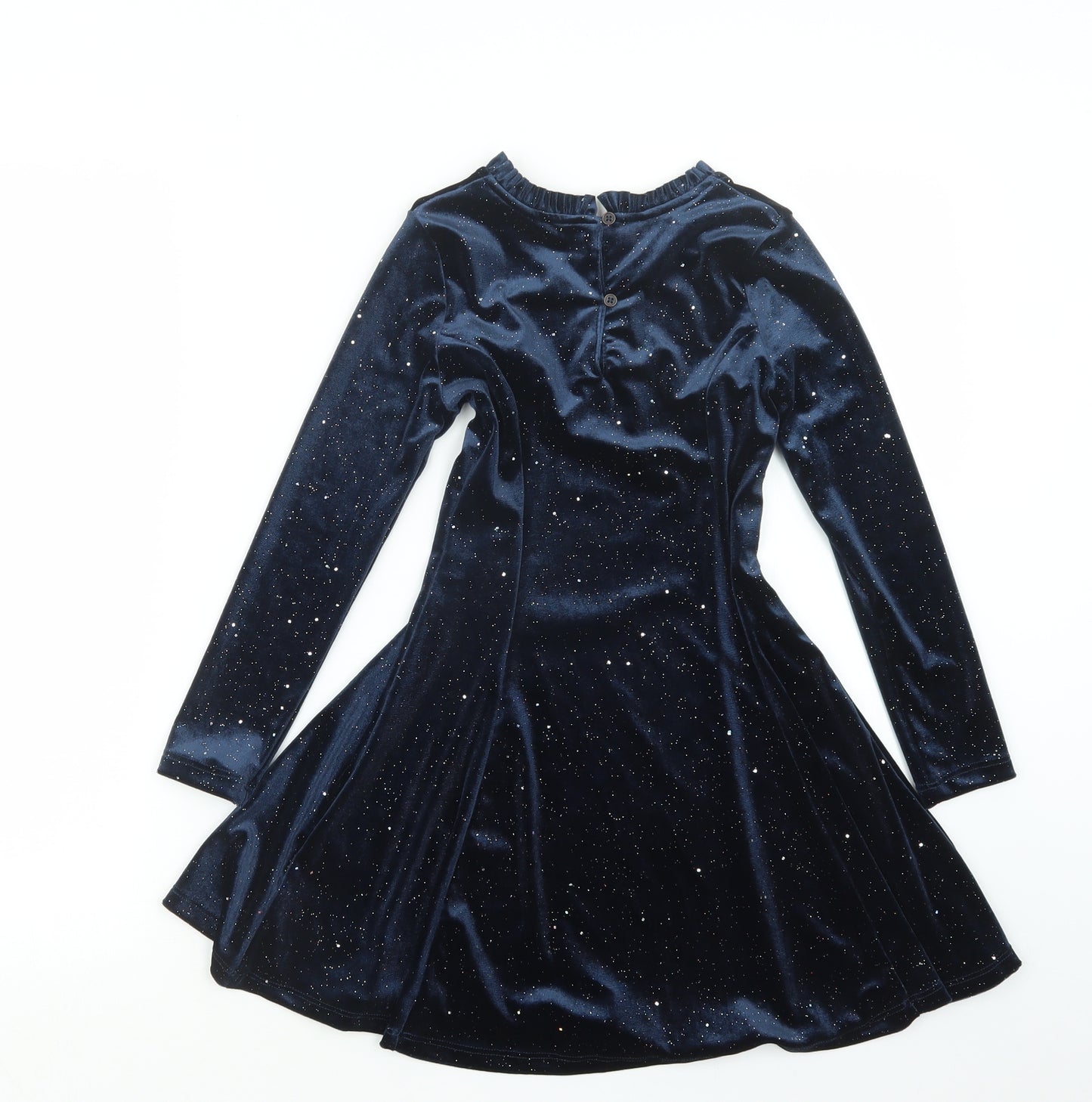 Marks and Spencer Girls Blue   A-Line  Size 7-8 Years