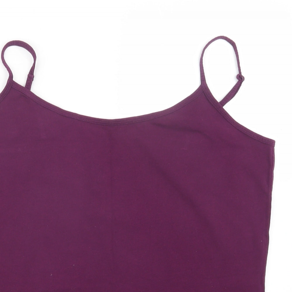George Womens Purple   Camisole T-Shirt Size 18