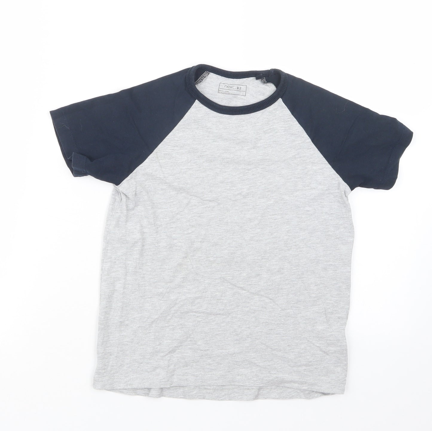 NEXT Boys Grey   Basic T-Shirt Size 7 Years