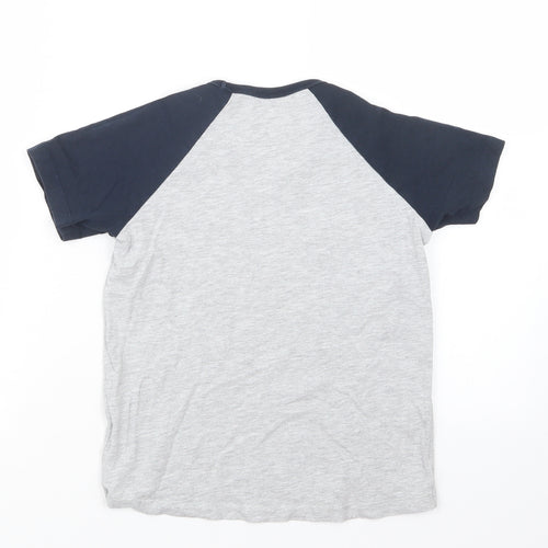NEXT Boys Grey   Basic T-Shirt Size 7 Years