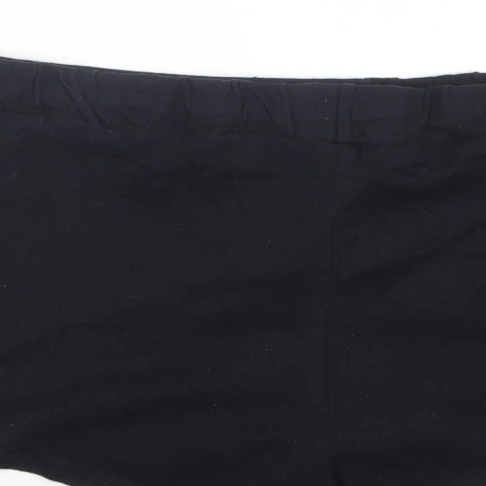 Primark Womens Black   Hot Pants Shorts Size 14