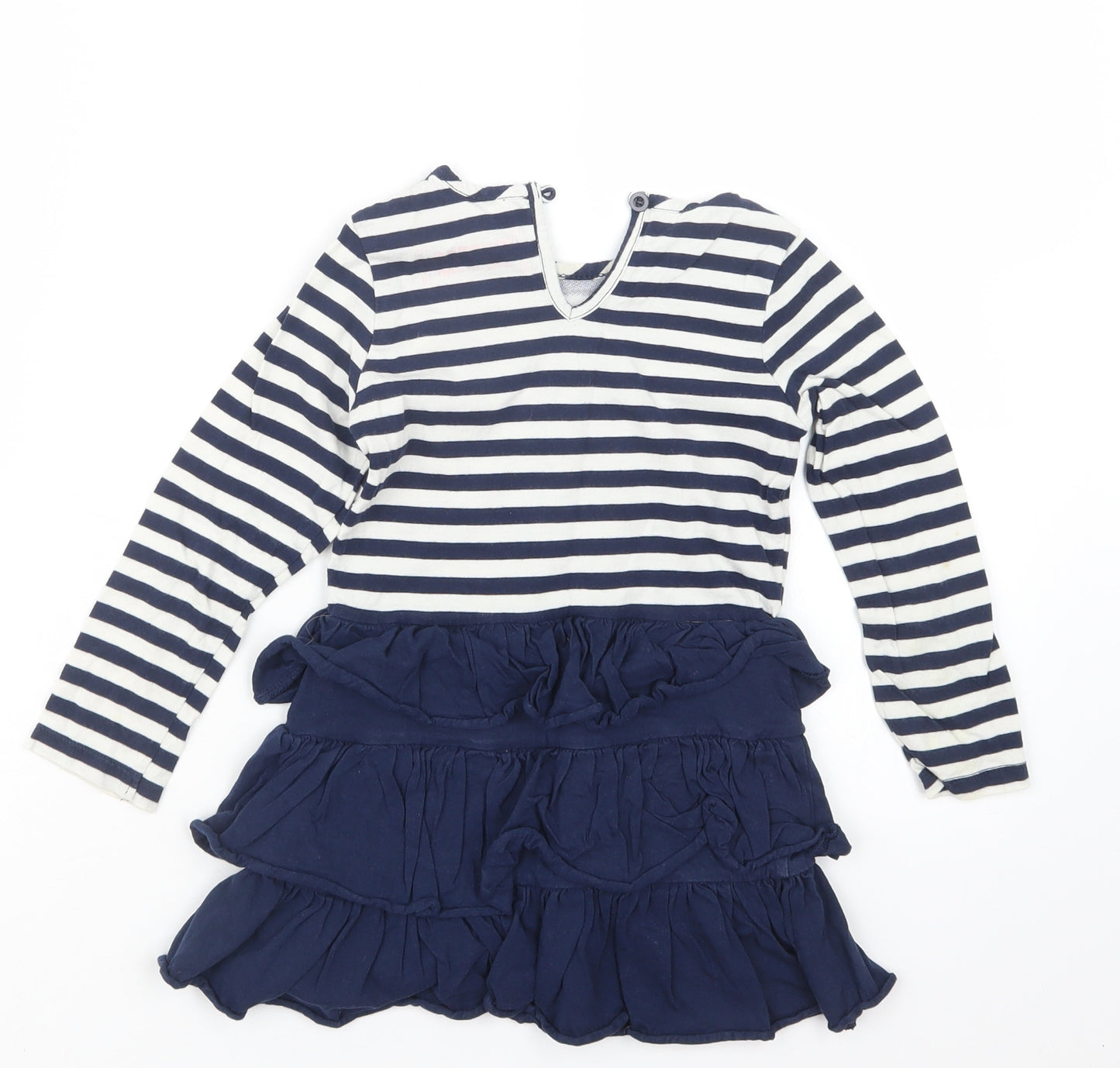 Blue Zoo Girls Blue   T-Shirt Dress  Size 3-4 Years