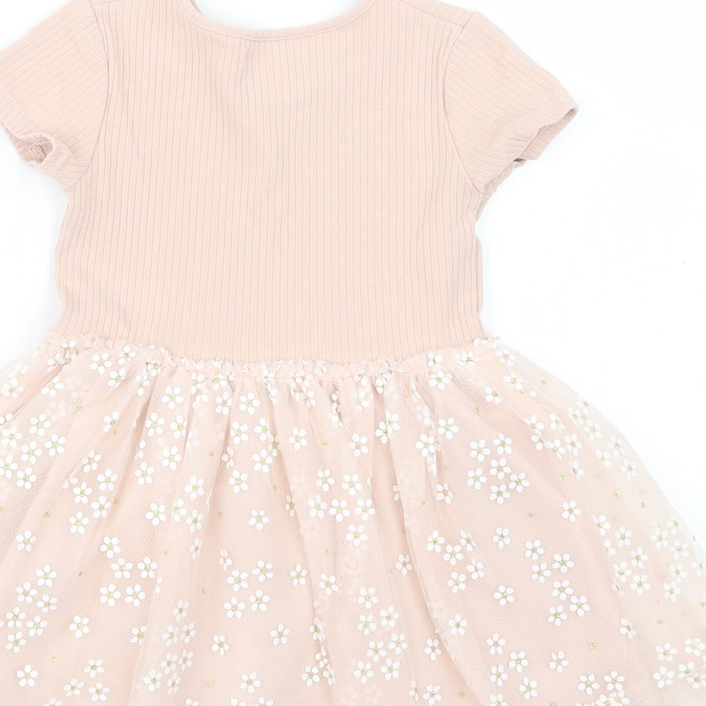 Primark Girls Pink   A-Line  Size 3-4 Years