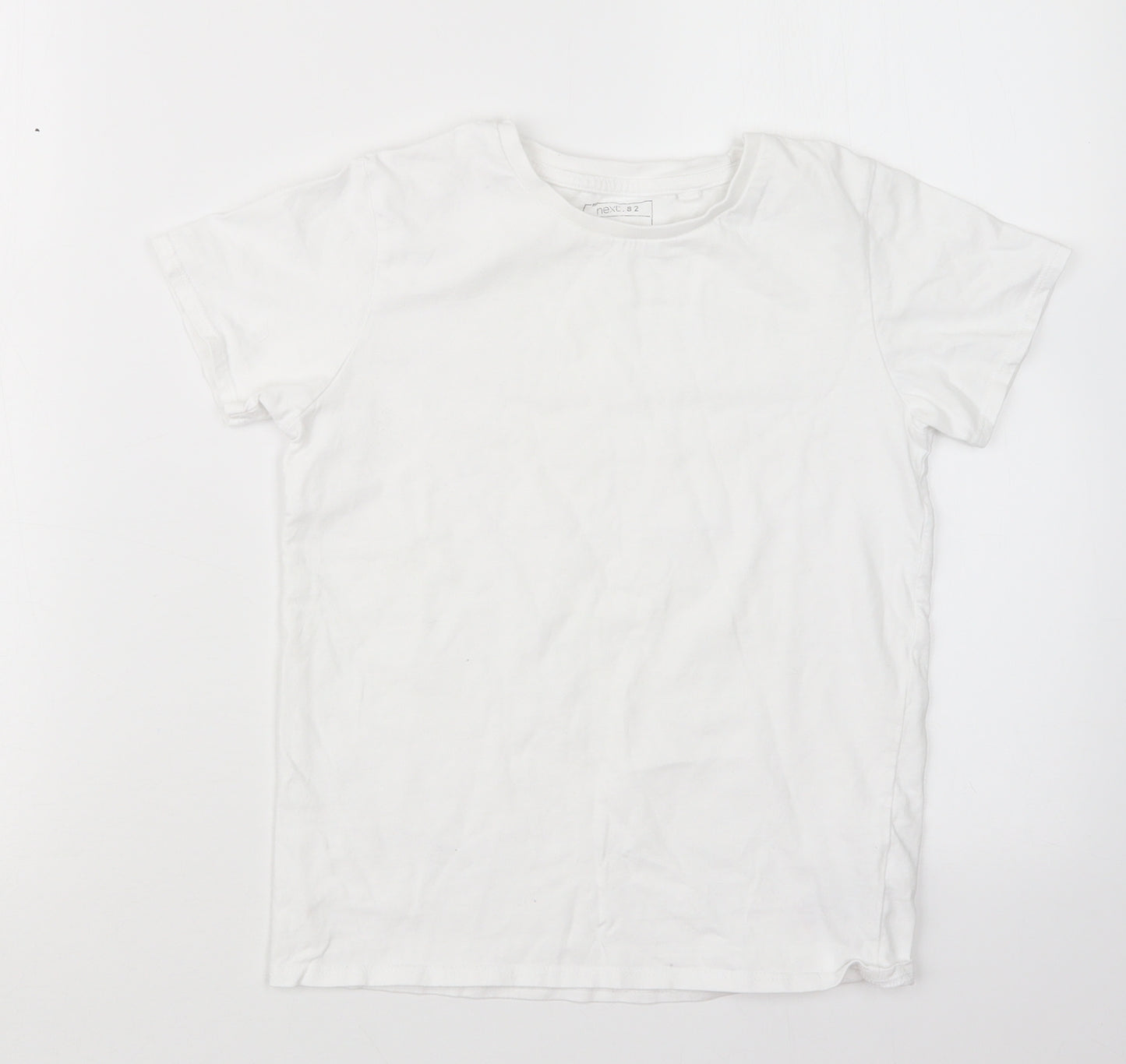 NEXT Boys White   Basic T-Shirt Size 8 Years