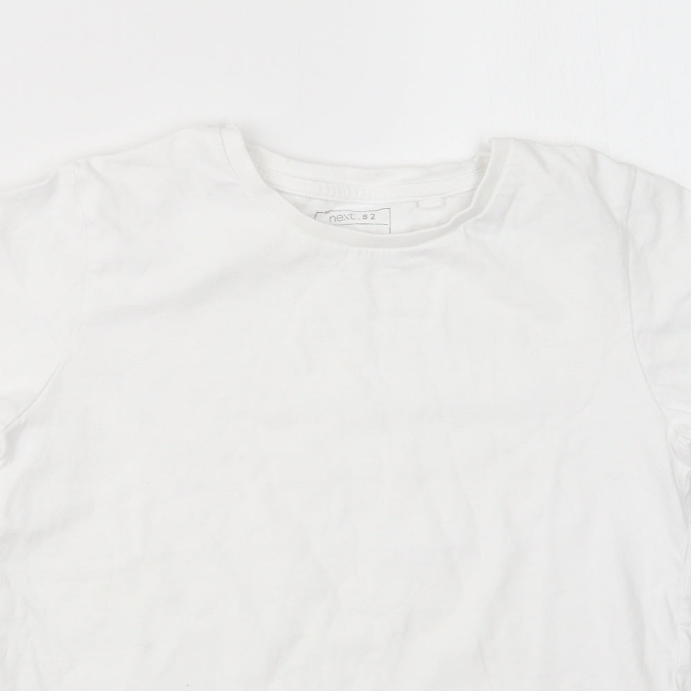 NEXT Boys White   Basic T-Shirt Size 8 Years