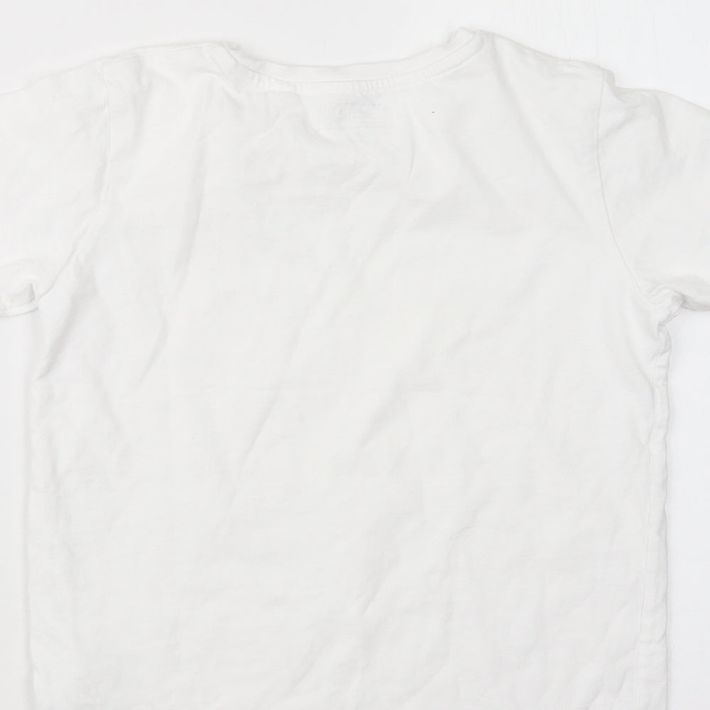 NEXT Boys White   Basic T-Shirt Size 8 Years