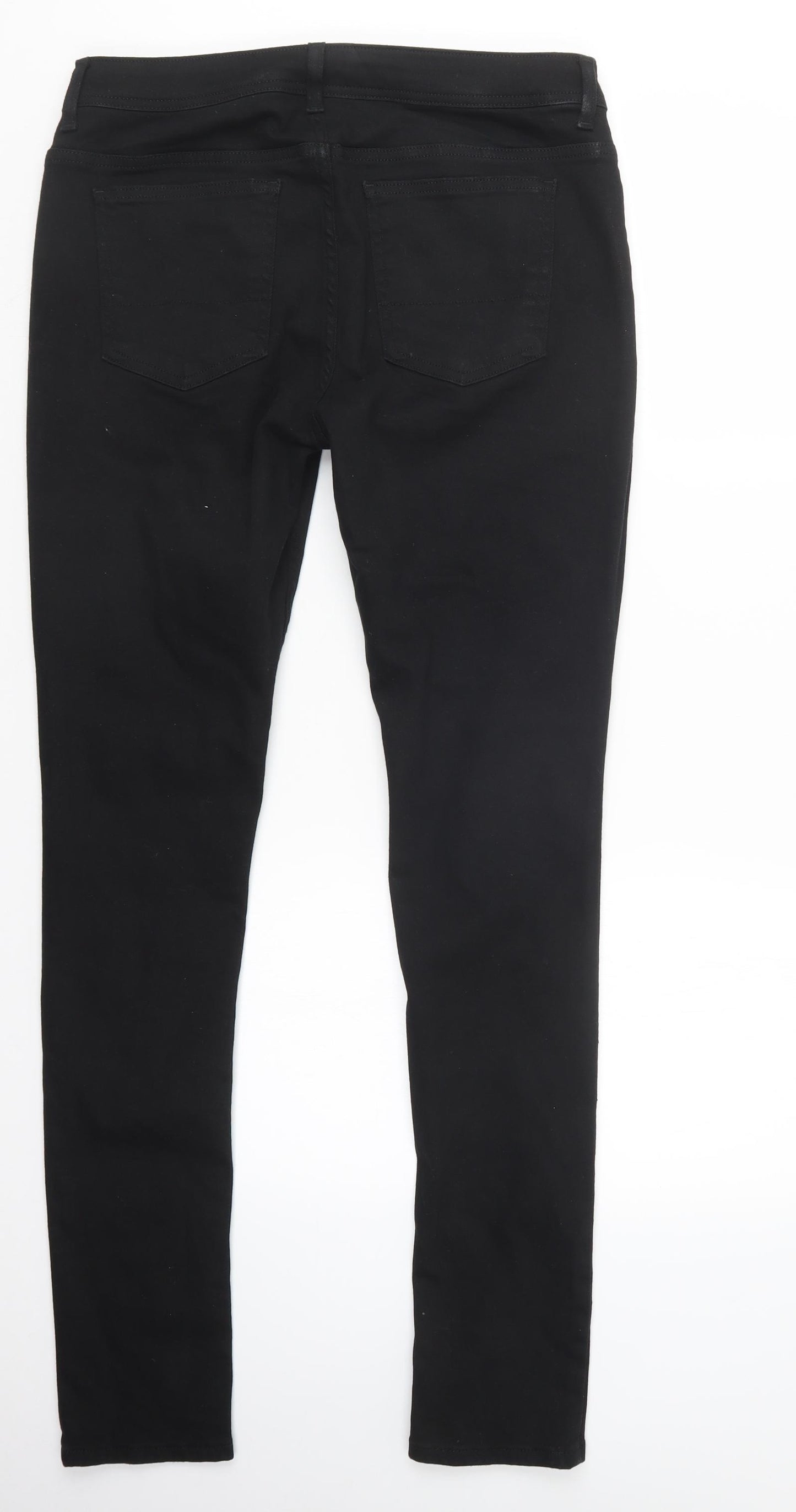 Denim Co. Mens Black  Denim Skinny Jeans Size 32 in L32 in