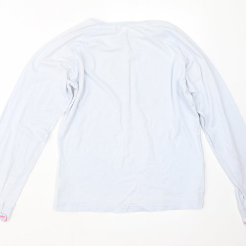 Marks and Spencer Girls Blue Geometric  Top Pyjama Top Size 13-14 Years