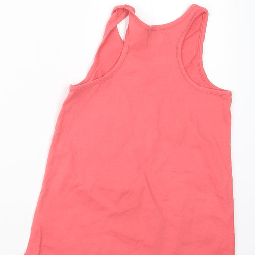 F&F Girls Pink   Basic Tank Size 8-9 Years