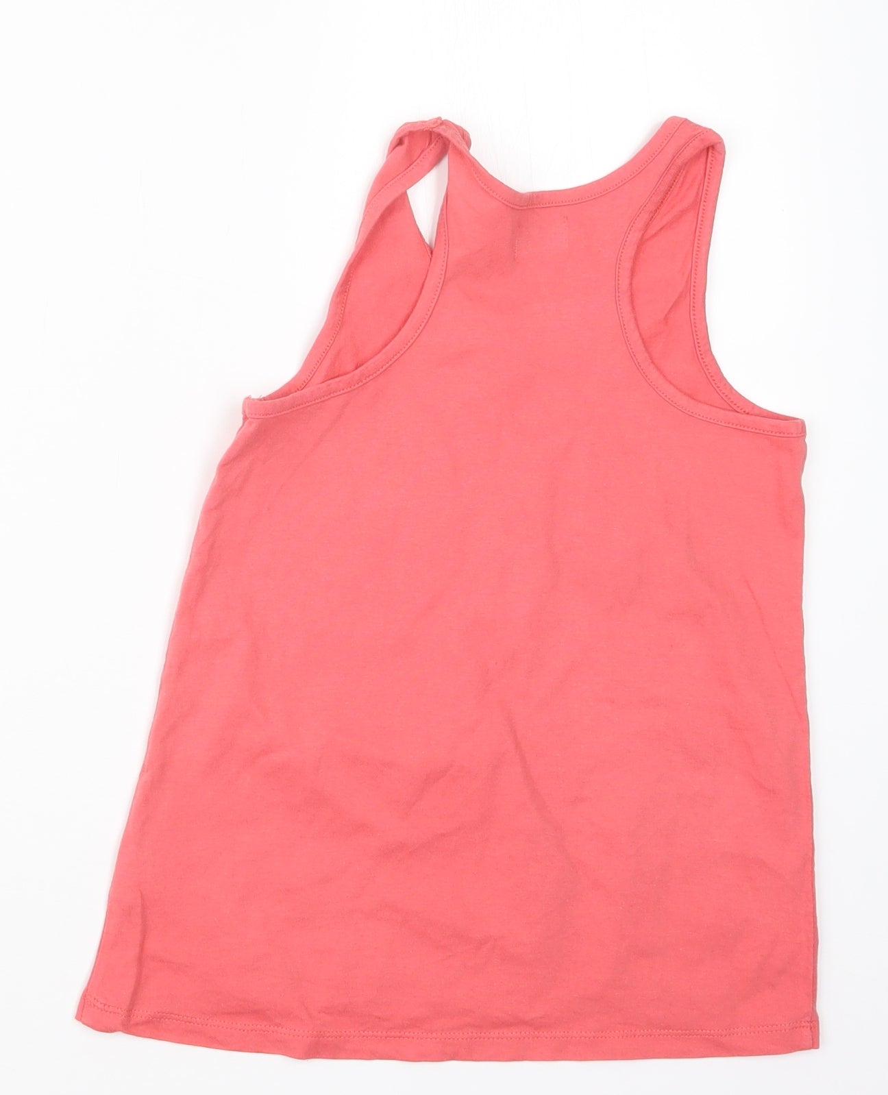 F&F Girls Pink   Basic Tank Size 8-9 Years