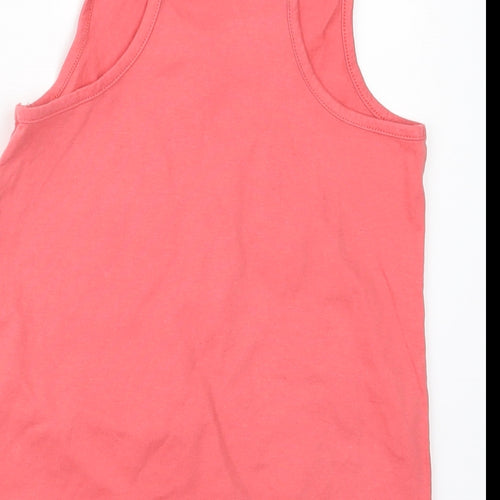 F&F Girls Pink   Basic Tank Size 8-9 Years